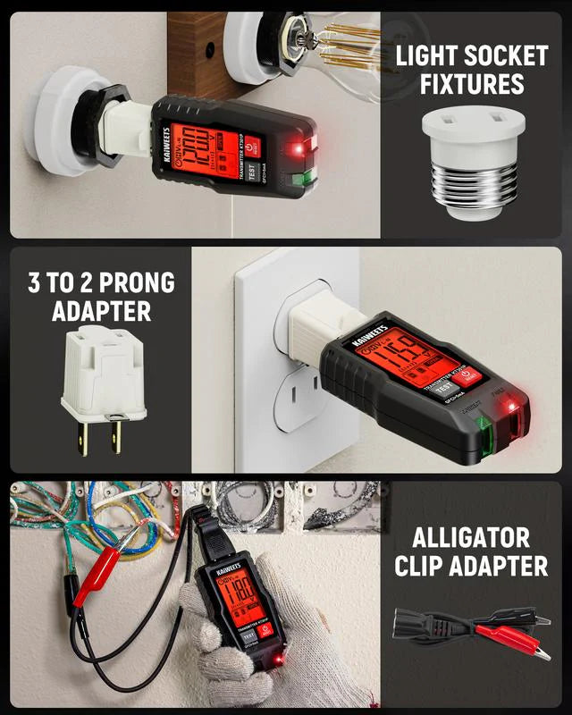 AC Circuit Breaker Finder Tool with Alert LCD Display