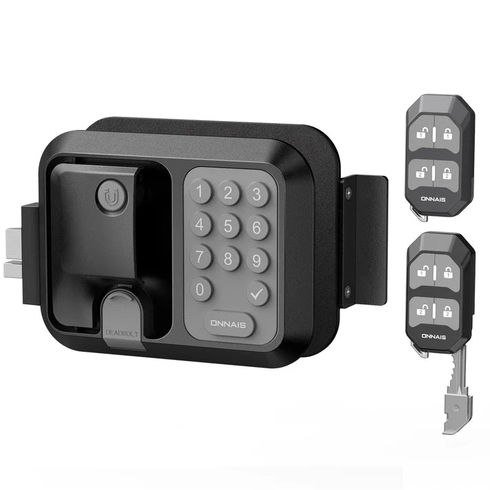Pro RV Door Lock Keyless Entry Waterproof, 2 Fobs, 1 Control 2 Doors 1