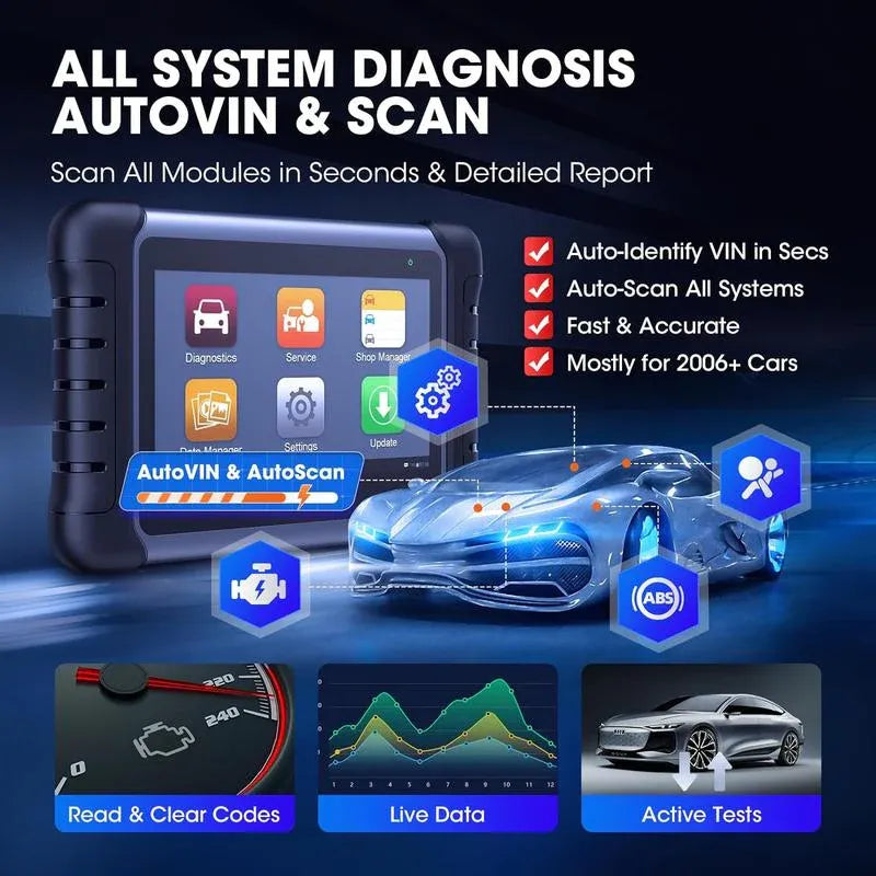 🔥Flash Sale-MK808S Car Diagnostic Scan Tool