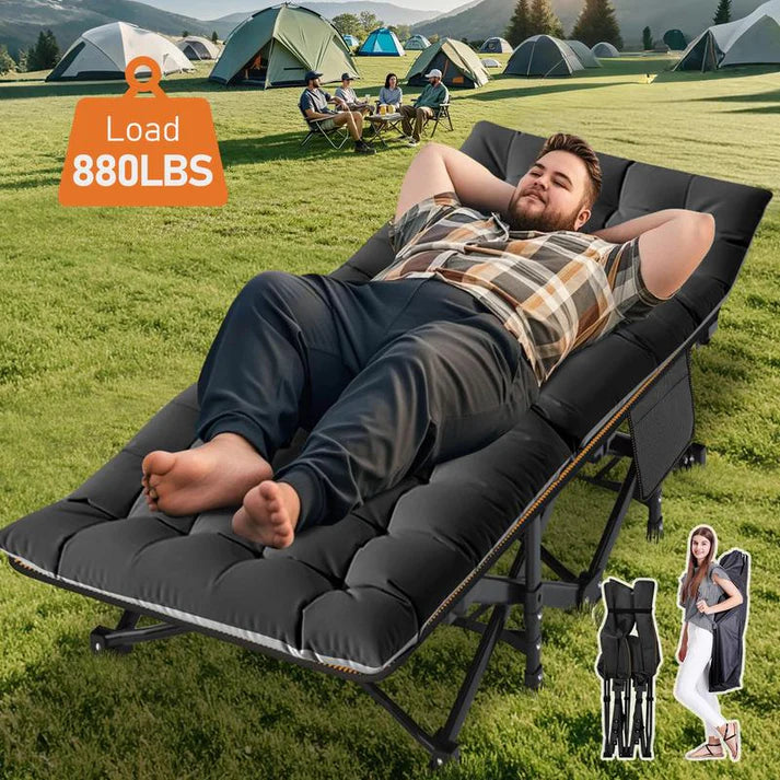🏕️ Lifepelle Folding Camping Cot - Comfort & Strength Anywhere 🌟