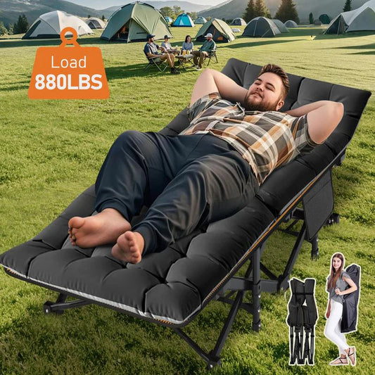 🏕️ Lifepelle Folding Camping Cot - Comfort & Strength Anywhere 🌟