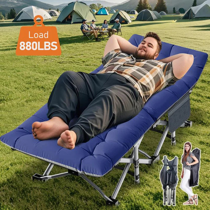 🏕️ Lifepelle Folding Camping Cot - Comfort & Strength Anywhere 🌟