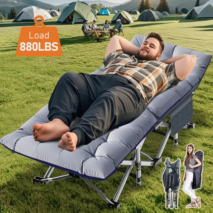 🏕️ Lifepelle Folding Camping Cot - Comfort & Strength Anywhere 🌟